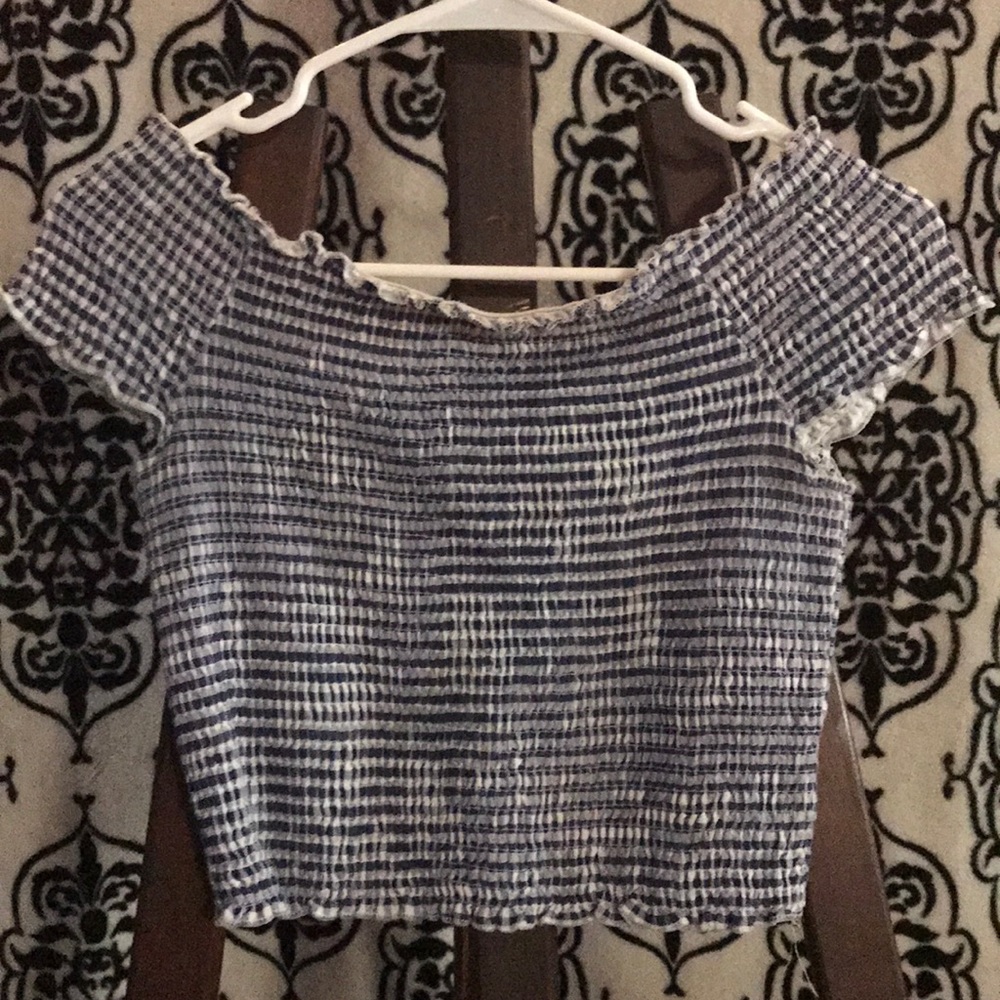 Tube top/ off shoulder crop top